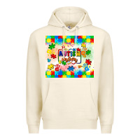 Tofu autism mom Premium Hoodie - LillyAllenDesigns