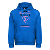 Cobalt I am a Breast Cancer Survivor What is Your Superpower Urban Hoodie - Bettercallsaul