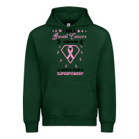Forest Green I am a Breast Cancer Survivor What is Your Superpower Urban Hoodie - Bettercallsaul