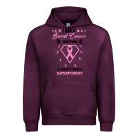 Mauve Wine I am a Breast Cancer Survivor What is Your Superpower Urban Hoodie - Bettercallsaul