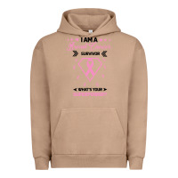 Pigment Burro I am a Breast Cancer Survivor What is Your Superpower Urban Hoodie - Bettercallsaul