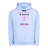 Pigment Grape Ice I am a Breast Cancer Survivor What is Your Superpower Urban Hoodie - Bettercallsaul