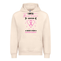 Sandshell I am a Breast Cancer Survivor What is Your Superpower Urban Hoodie - Bettercallsaul
