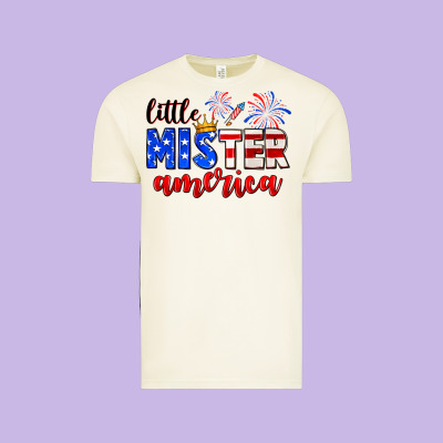 Little Mister America Vintage Tee Designed By Neo Western