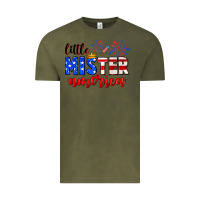 Vintage Olive little mister america Vintage Tee - Neo Western
