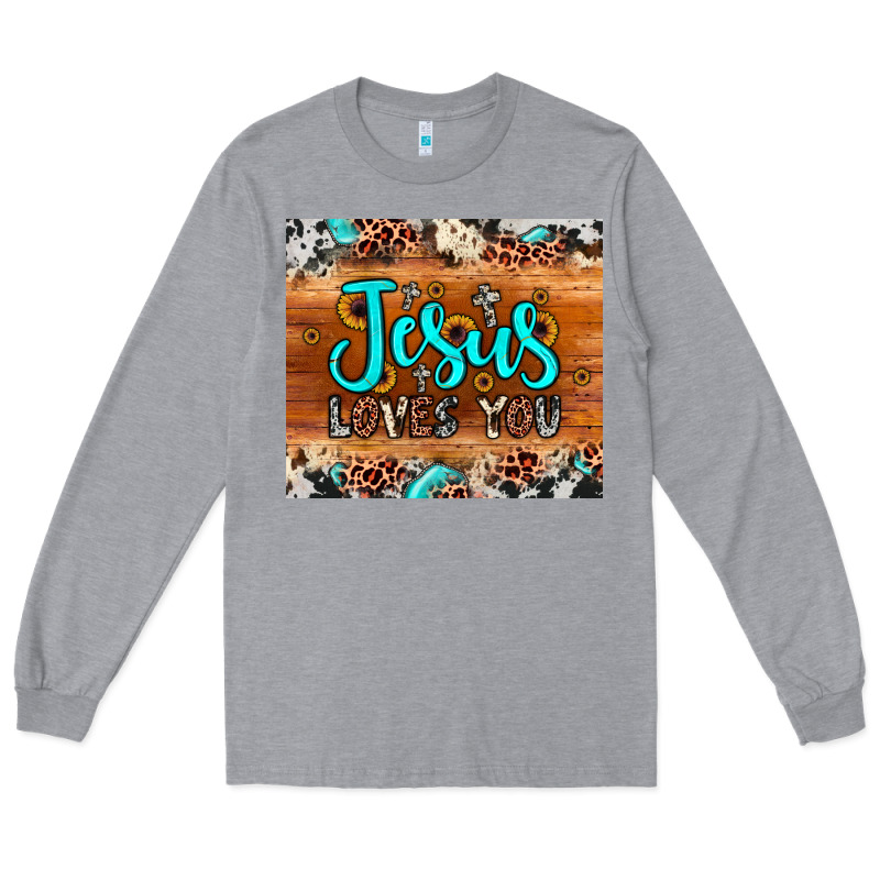 Jesus Loves You Long Sleeve Tee by JahusDesignShop | Teevron