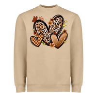 Mushroom melanin hearts Heavyweight Sweatshirt - Zillion Design Studio