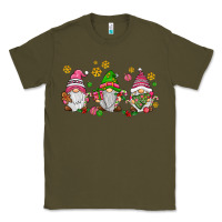 Pink Christmas Gnomies Classic Tee | Teevron