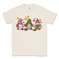 Natural pink christmas gnomies Classic Tee - AdoDesignShop