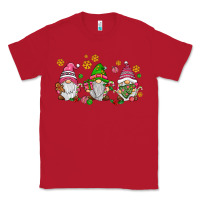 Red pink christmas gnomies Classic Tee - AdoDesignShop