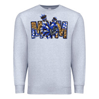 Heather Grey cheer mom Premium Sweatshirt - NancyCooperArtShop