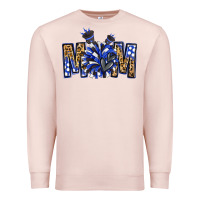 Pale Pink cheer mom Premium Sweatshirt - NancyCooperArtShop