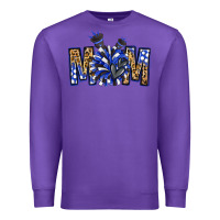 Purple cheer mom Premium Sweatshirt - NancyCooperArtShop
