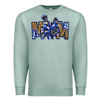 Seafoam cheer mom Premium Sweatshirt - NancyCooperArtShop