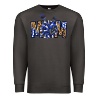Smoke cheer mom Premium Sweatshirt - NancyCooperArtShop