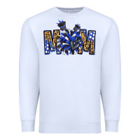 White cheer mom Premium Sweatshirt - NancyCooperArtShop