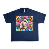 Navy Easter Bunny tumbler Easter Day Urban Heavy Tee - Neo Western