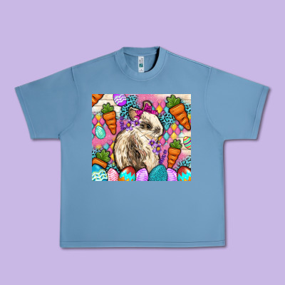 Easter Bunny Tumbler Easter Day Urban Heavy Tee Designed By Neo Western