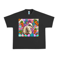 Pigment Black Easter Bunny tumbler Easter Day Urban Heavy Tee - Neo Western