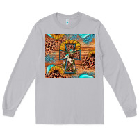 Moon Dust leopard cross sunflower Long Sleeve Tee - JahusDesignShop
