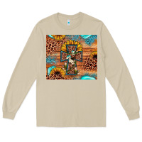 Mushroom leopard cross sunflower Long Sleeve Tee - JahusDesignShop