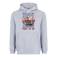 Heather Grey between the pages of a book is lovely place to be Heavyweight Hoodie - MaliasSmallBusiness