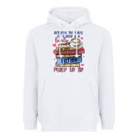 White between the pages of a book is lovely place to be Heavyweight Hoodie - MaliasSmallBusiness