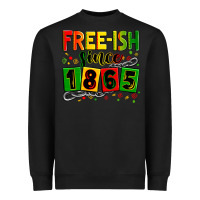 Black free ish since 1865 Heavyweight Sweatshirt - Zillion Design Studio