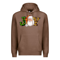 Chestnut Christmas santa clause joy Premium Hoodie - AdoDesignShop