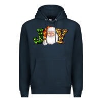 Navy Christmas santa clause joy Premium Hoodie - AdoDesignShop