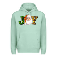 Seafoam Christmas santa clause joy Premium Hoodie - AdoDesignShop