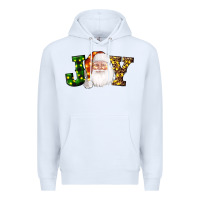White Christmas santa clause joy Premium Hoodie - AdoDesignShop