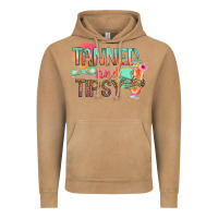 Vintage Camel tanned and tipsy Vintage Hoodie - texasbilliewilder
