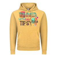 Vintage Mustard tanned and tipsy Vintage Hoodie - texasbilliewilder