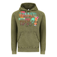 Vintage Olive tanned and tipsy Vintage Hoodie - texasbilliewilder