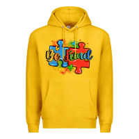 Lemon be kind autism Premium Hoodie - LillyAllenDesigns