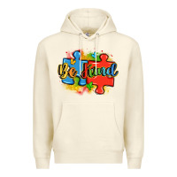 Sandshell be kind autism Premium Hoodie - LillyAllenDesigns