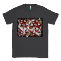 Smoke christmas snow crystals background Classic Tee - BundleAndBundleShop