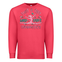 Cardinal just a girl who loves gymnastics Premium Sweatshirt - MaliasSmallBusiness