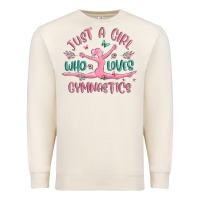 Sandshell just a girl who loves gymnastics Premium Sweatshirt - MaliasSmallBusiness