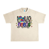 Sandshell love need no words Urban Heavy Tee - SublimationCraftShop