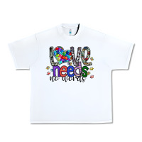 White love need no words Urban Heavy Tee - SublimationCraftShop