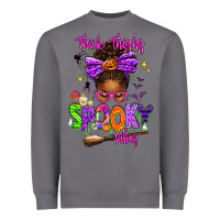 Storm Thick Thighs Spooky Vibes Heavyweight Sweatshirt - texasbilliewilder