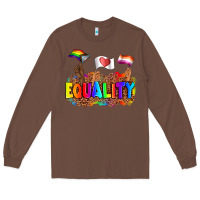 Chestnut equality pride flags Long Sleeve Tee - AdoDesignShop