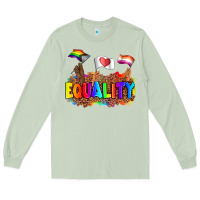 Matcha equality pride flags Long Sleeve Tee - AdoDesignShop