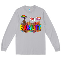 Moon Dust equality pride flags Long Sleeve Tee - AdoDesignShop