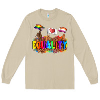 Mushroom equality pride flags Long Sleeve Tee - AdoDesignShop