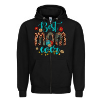 Black best mom ever Zipper Hoodie - Artiststas