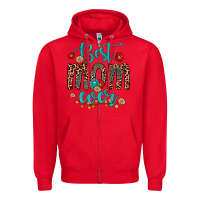 Red best mom ever Zipper Hoodie - Artiststas