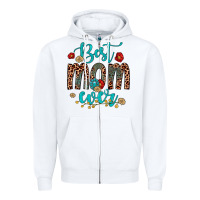 White best mom ever Zipper Hoodie - Artiststas
